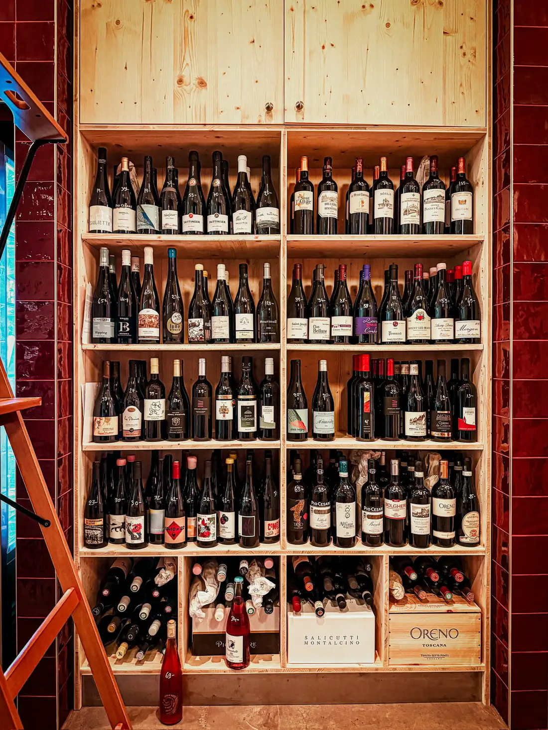 La cave de vins nature de Grand Appétit, Nyon